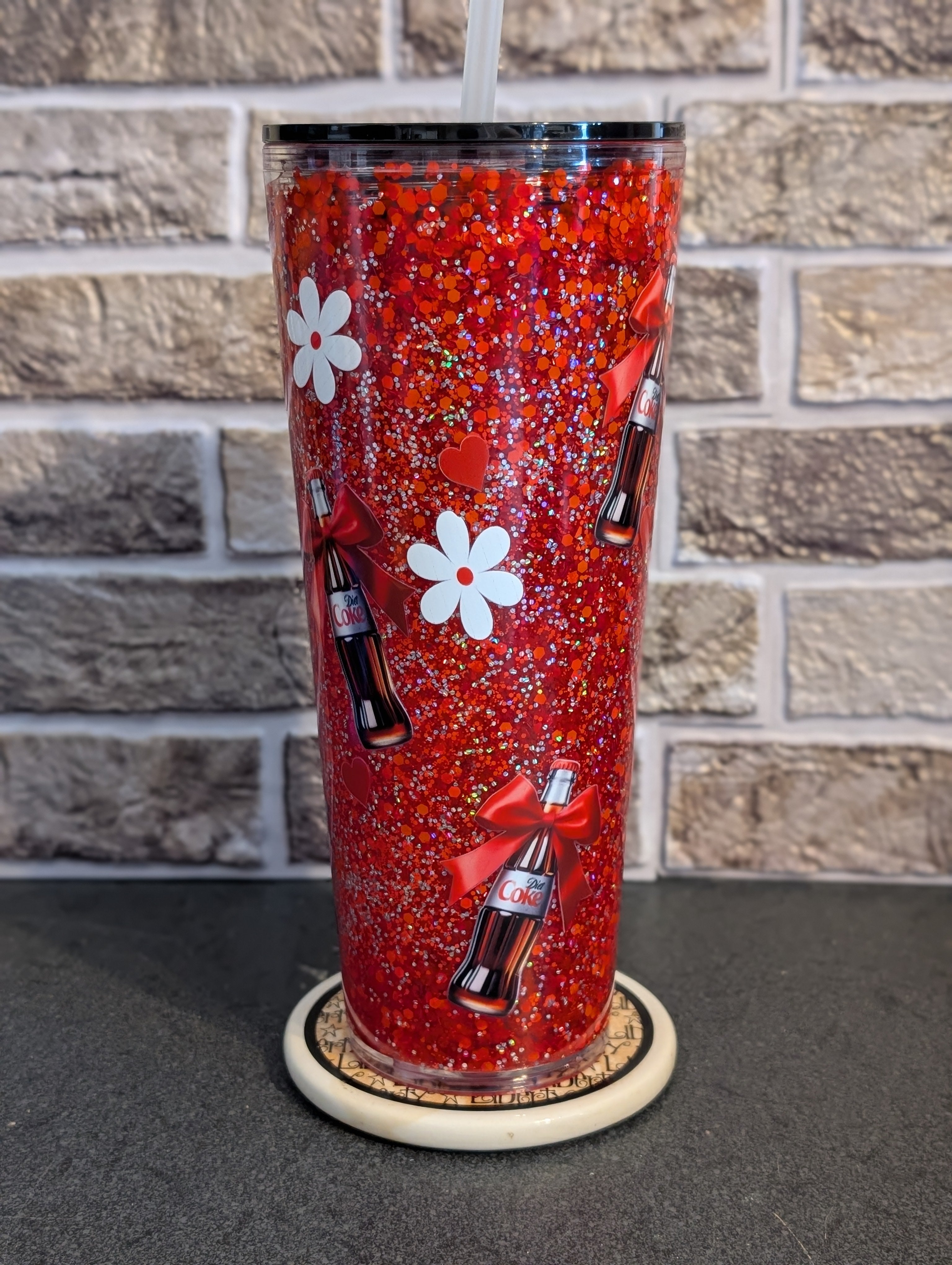 24oz Tumbler – Diet Coke Fan Design, Acrylic
